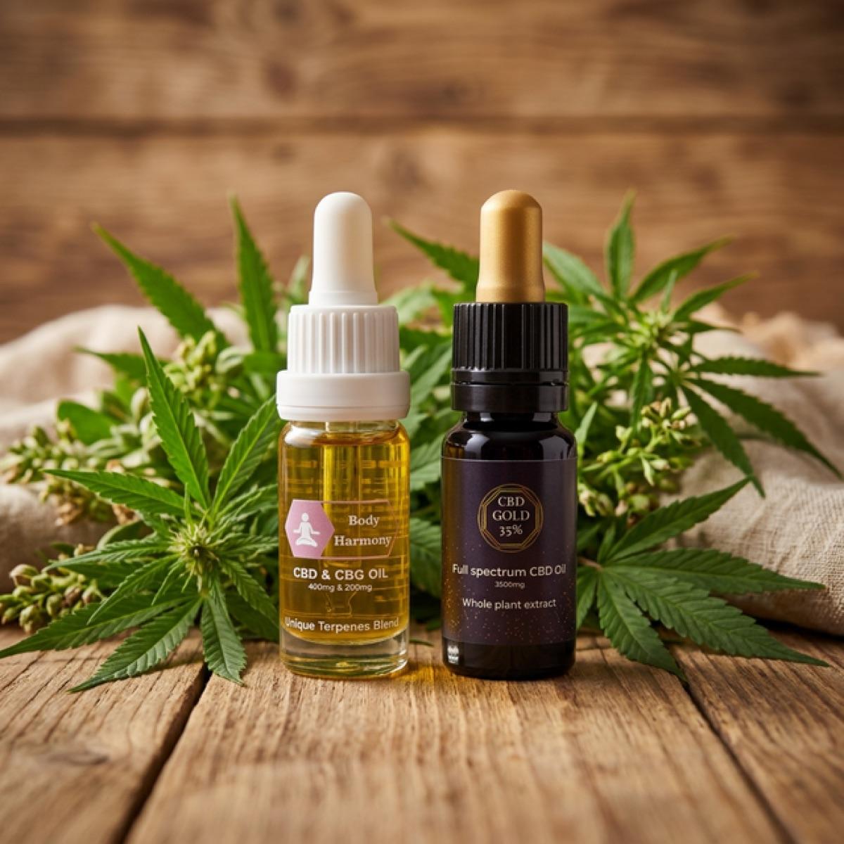 Was ist der Unterschied zwischen RAW und Gold CBD Öl?